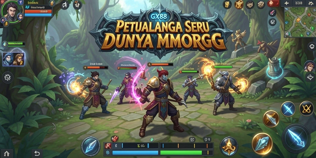Screenshot gameplay GX88 yang menunjukkan aksi seru dan eksplorasi.
