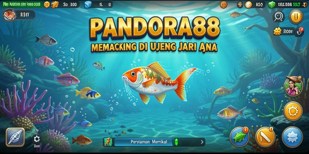 Gameplay Fishing PANDORA88 yang seru dan menarik.