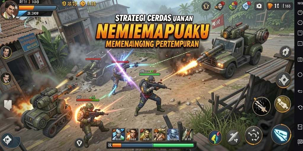 Screenshot gameplay dari RI188 yang menunjukkan aksi strategi yang mendebarkan.