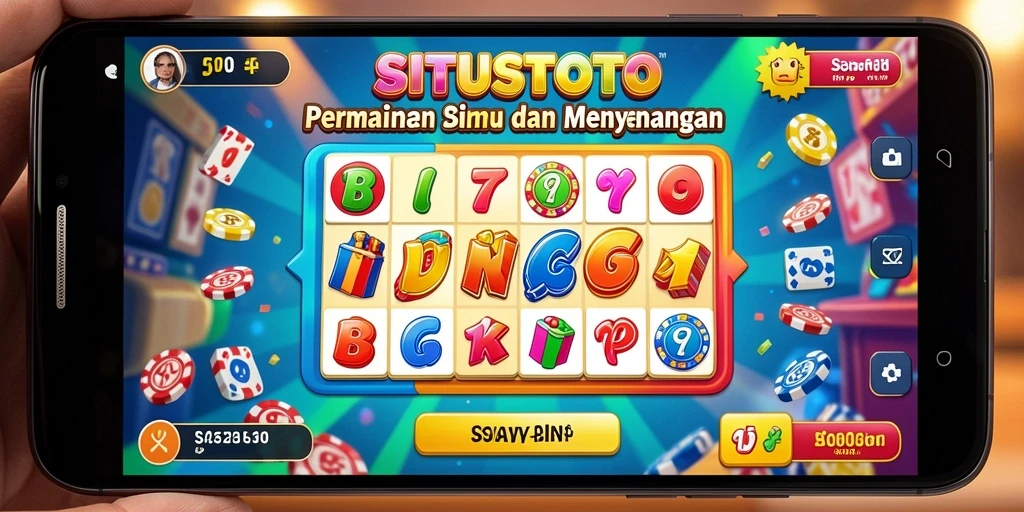 Tampilan gameplay SITUSTOTO yang penuh warna dan menarik.