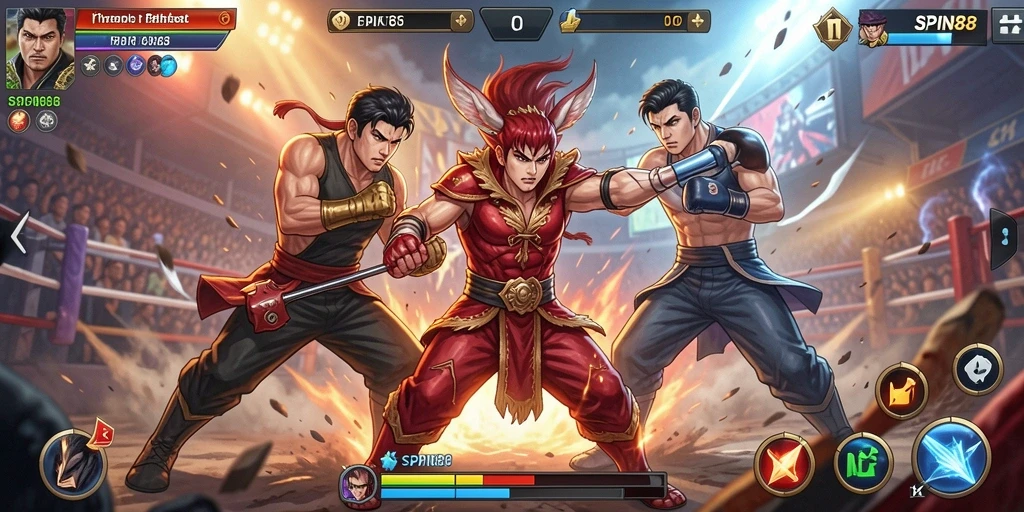 Gameplay seru dalam SPIN88 dengan pertarungan yang mendebarkan.