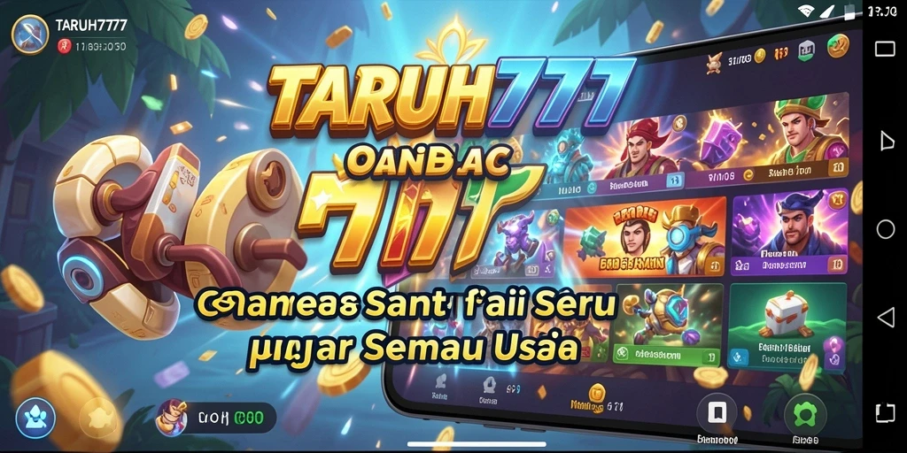 Tampilan gameplay TARUH777 yang seru dan menantang.