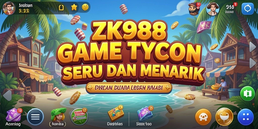 Tampilan gameplay yang menarik dalam ZK988.