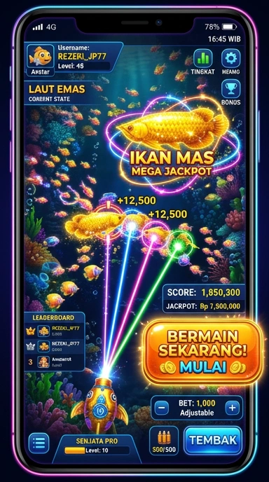 Screenshot aplikasi yang menampilkan kategori unggulan di idnseru.